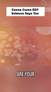 Flavanol-rich cocoa can help with erectile dysfunction because every blood vessel is lined with endothelium, a specialized cell that makes nitric oxide. Endothelial impairment is an early event in heart disease, also affecting erections. #Cocoa #ErectileDysfunction #BloodVessels #Endothelium #HeartHealth You Can Test Your Nitric Oxide Levels 👉🏽https://drrachaelinstitute.com/products/noteststrips?utm_source=facebook&utm_medium=organic&utm_campaign=noteststrips-content-Feb4&utm_content=fb_video_