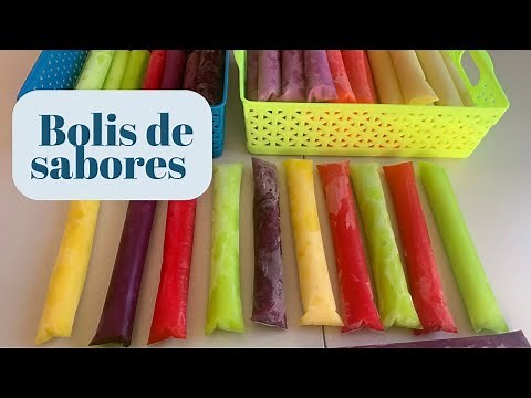 COMO HACER BOLIS DE AGUA DIFERENTES SABORES