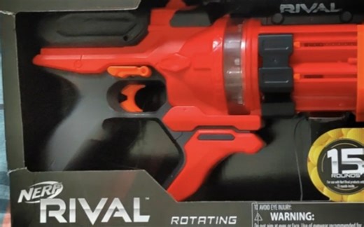 【NERF】RIVAL 竞争者 ROUNDHPUSE 十五球左轮 演示