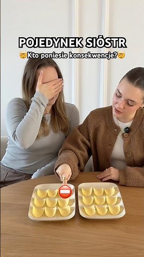 POJEDYNEK z ‪@nicoleweclawiak‬: która siostra wygra? 🤯 #siostry#challenge#śmieszne