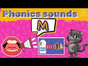 The M Sound | Phonics Lesson for Kindergarten | EYFS - Videos For Kids