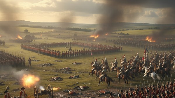 Battle of Waterloo explained in 1 minute
