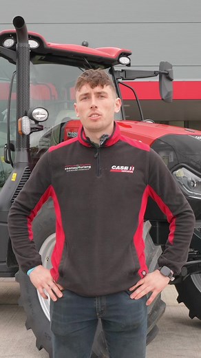 Just arrived this BRAND NEW CASE MAXXUM 150 active 4 💪 This tractor is well specced and is great value for money with: 50km/h 17/16 transmission exhaust brake & air brakes 4 manual spools front & cab suspension 650/65/38 back tyres 540/65/28 front tyres 6 cylinder 150hp engine boosting to 180hp If you would like any further information on this tractor contact the office on 053 9230282 #CooneyFurlongMachinery #Case #maxxum