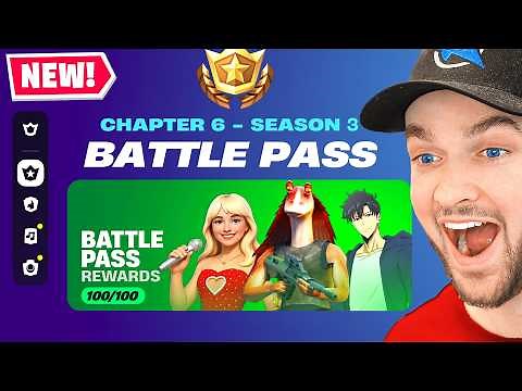 *NEW* Fortnite CH6 Season 3 BATTLE PASS! (+ More Leaks)