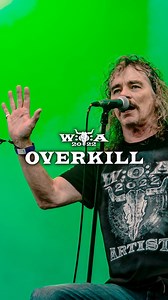 3.3K views · 104 reactions | Today on WackenTV!  Overkill, New Jersey's finest thrash metal suppliers, partying with the crowd in front of the Louder Stage at Wacken Open Air 2022! Featured songs: Hello from the Gutter, Mean, Green Killing Machine, Ironbound Watch the full video on WackenTV: https://www.youtube.com/watch?v=kWp1ldQUPZk | Wacken Open Air | Facebook