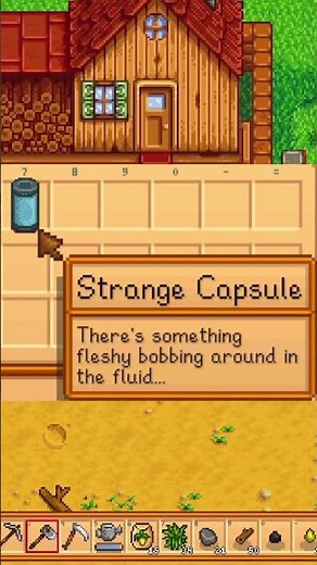 3 Quick Facts About The Strange Capsule #stardewvalley #stardewsecrets #stardewtips