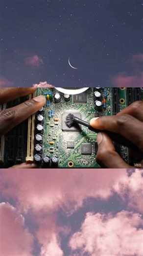 ASMR Circuit Board Cleaning 🧹 (Deep Tech Restoration)#ASMR #Shorts #TechASMR #precisionrelaxation