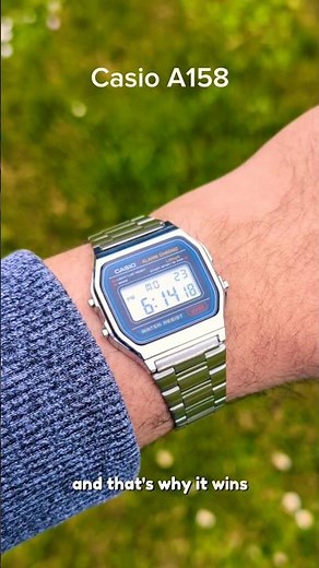 Casio A158 Review - Why I Wear This $30 Watch More? #casio #vintage