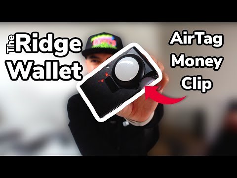 Ridge Wallet with AirTag Money Clip Unboxing and Review