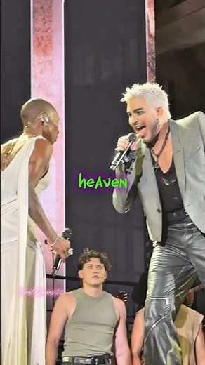 Adam Lambert Tried to Outsing Cynthia Erivo… and Instantly Regretted It 😭🎤#adamlambert #shorts
