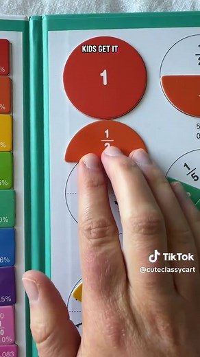 Make Learning Fractions Fun with Magnetic Books
