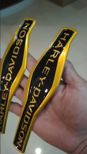 powder coating gas tank emblems Harley Davidson