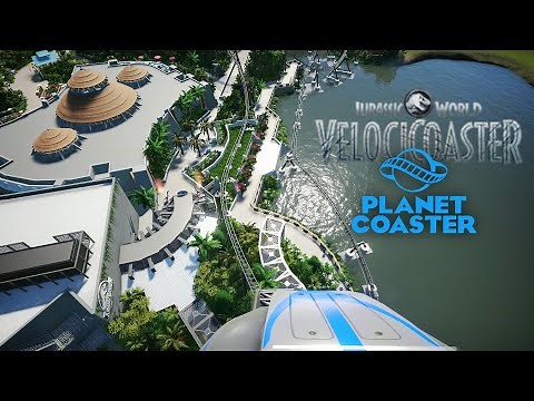 Jurassic World: VelociCoaster POV - Universal's Islands of Adventure (Planet Coaster)