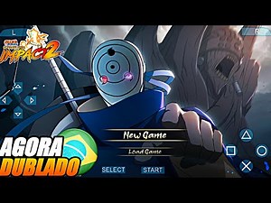 Agora DUBLADO! Naruto Shippuden Ultimate Ninja IMPACT 2 (Mod) Remasterizado ▶ Para CELULAR/PPSSPP