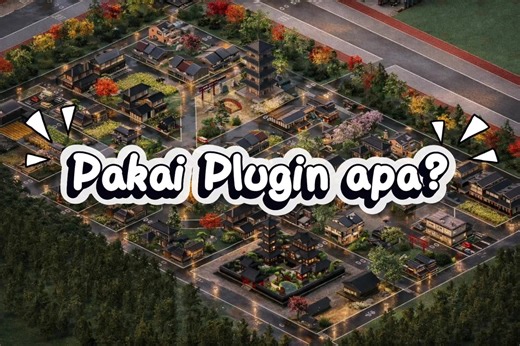 Tutorial Plugin Jalan Jepang di Theotown