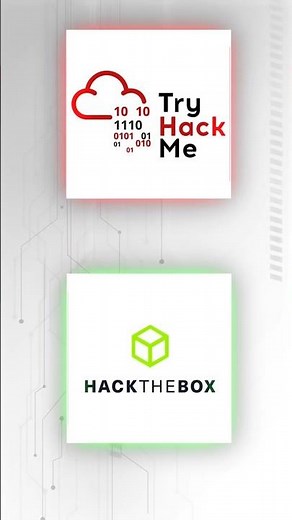 TryHackMe or Hack The Box! #education #cybersecurity #ethicalhacking #infosec #shorts #viralvideo