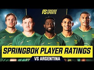 Springboks Player Ratings vs Argentina! Who Stood Out in Durban?