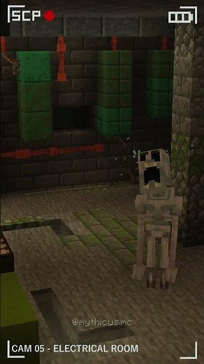 SCP Add-On! # #minecraft #scp #addons #mods #bedrock #viral #horror #fyp #trend #gaming