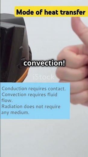 Mode of heat transfer in physics by conduction, convention and radiation #thermalphysics #like