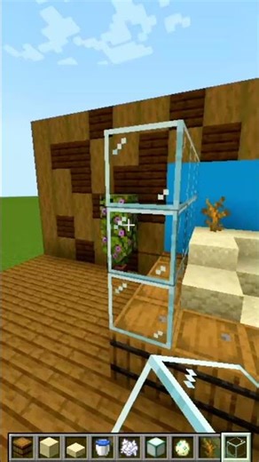 Minecraft Turtle Aquarium 🐢 #minecraft #shorts