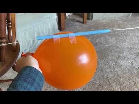 Science Story Time: Balloon Rocket