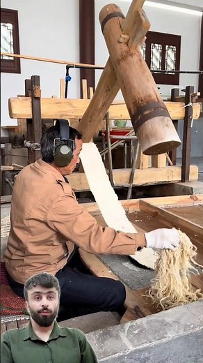 Traditional Paper Making Process | Ancient Handmade Paper Technique | #shortvideo