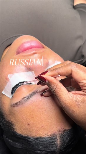 Russian Volume Lashes Application Guide