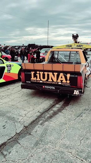 #aintgotnogasinit #nasscar #truckseries #racepit #infield #atlantamotorspeedway