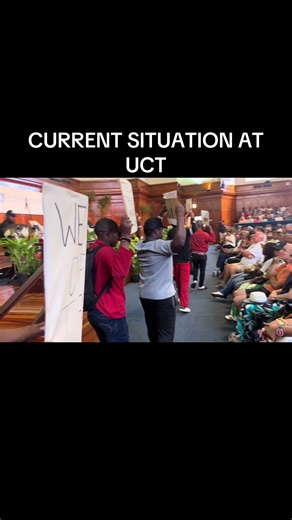 Current Situation at UCT: Student Leaders Advocate Change