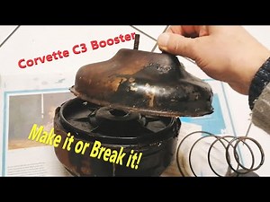 Corvette C3 Brake Booster : Make it or Break it !!