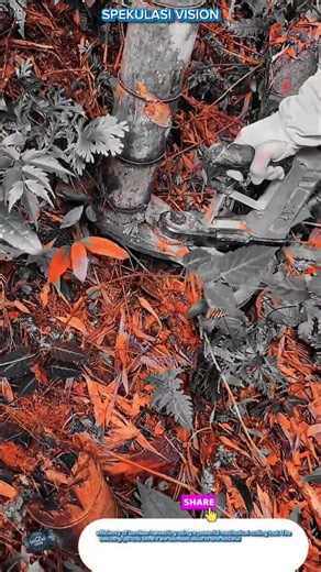 Hydraulic Cutter for Efficient and Fast Bamboo Harvesting in Modern Plantations