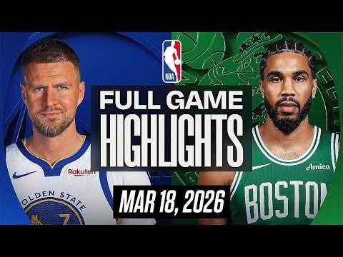 WARRIORS vs CELTICS FULL GAME HIGHLIGHTS MARCH 18, 2026 NBA HIGHLIGHTS TODAY | NBA 2K26 GAMEPLAY