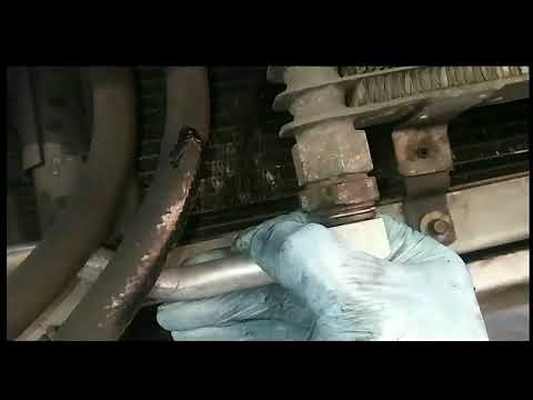 HOW TO REPLACE LEAKING OIL COOLER LINES, 2006-2011 CHEVY IMPALA 3.9L WITH POLICE PACKAGE