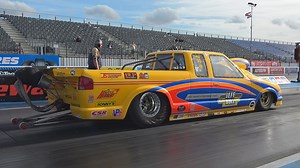 1.8K views · 110 reactions | There's just something about a fast pick-up truck 朗 This '98 Chevrolet S10 has been campaigned by Belinda & Jeff Bull since 2006 in various classes including Super Comp, Super Modified, Comp Eliminator and the recently formed 7.60 Heads Up class. The truck was originally built by Jerry Haas Race Cars for Brad Jeter who finished Runner-Up in the 1999 NHRA Pro Stock Truck Series  | Mk1Kieran | Facebook