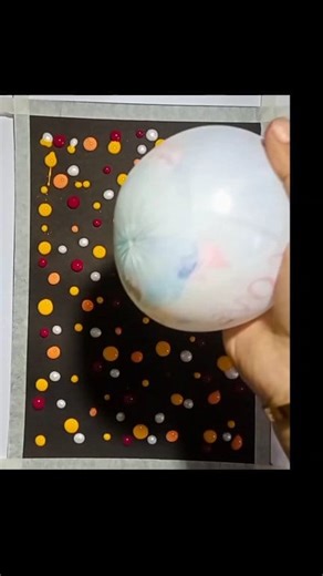 331K views · 1.9K reactions | Brilliant Art Idea  Painting With balloon #Art #Nature #Creativity #Painting #Leaves #fblifestyle #romanticlove #femaletattooartist #fiction #truelove #longweekend #redemption #suspense #Betrayal #RevengePlot | LG Art | Facebook