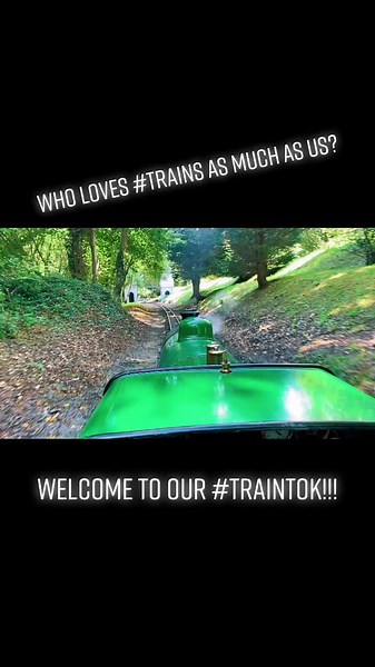 Welcome to our #traintok #Train #trago #tragomills #newtonabbot #devon #attraction #England #summer #railway #steam #fun #family