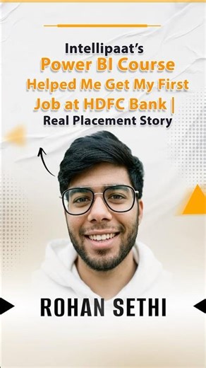 Intellipaat's Poweer BI Course Helped Me Get My First Job!