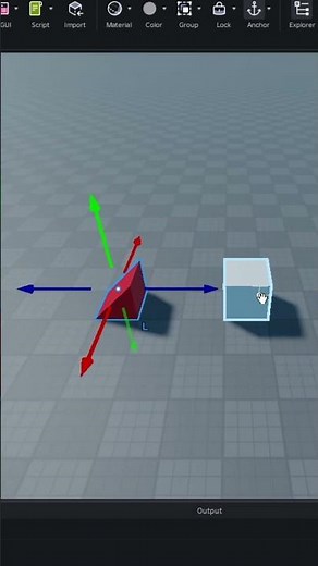 Changing Part Colour in ROBLOX STUDIO #roblox #gamedev #tutorial