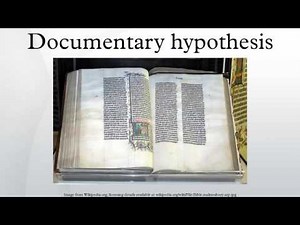 Documentary hypothesis
