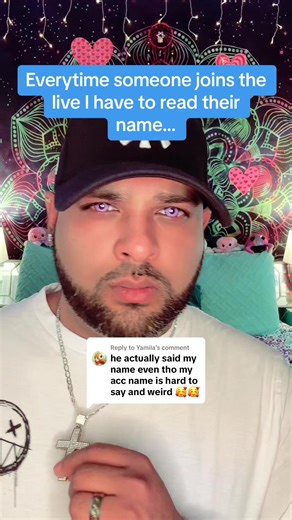 Replying to @Yamila #shawndaddypuppet #purpleeyes