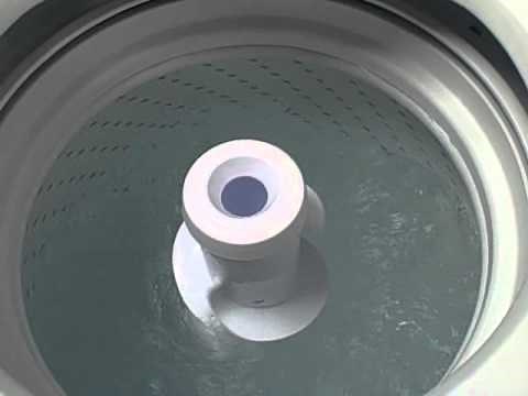 ALL-NEW Whirlpool Belt Drive Agitator Washer in Action!!