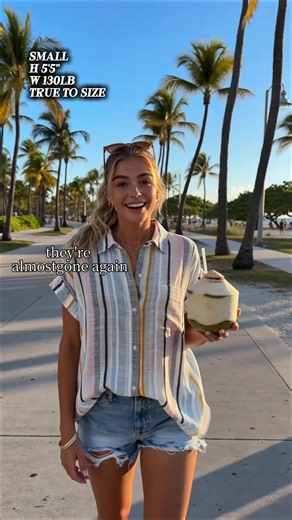 Must-Have Striped Beach Shirt — Summer Sale Pick