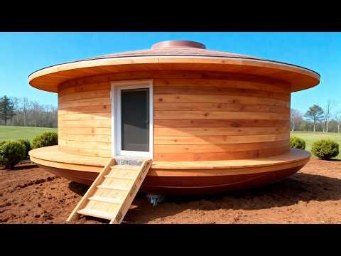 Man Builds a Cheap Japanese Wood House in 30 Days | Start to Finish by @Bochi-Hut