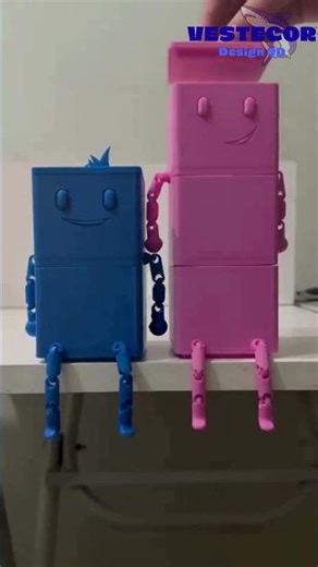 Modular Storage Box Design (3D Printable – Access the files via the link in the description)