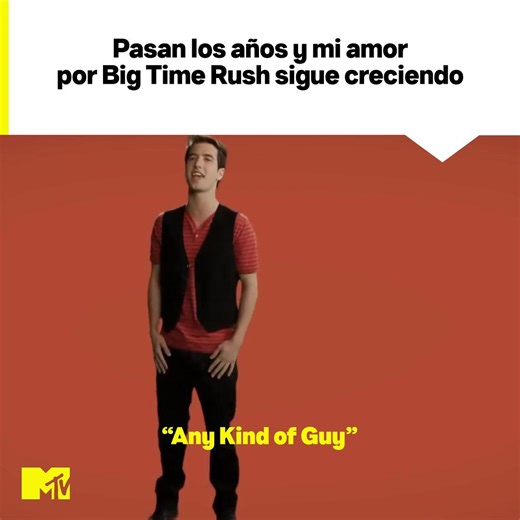 Nickelodeon 2010s nos crió y Big Time Rush fue el soundtrack. Fin. #MTVMúsica #ParamountPlus #MTVMúsica | MTVLA