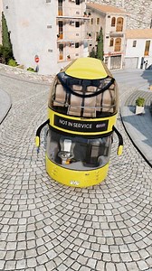 Capsule Bus Crash Bollard #bus | DriveClub Vista