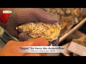 Austern öffnen