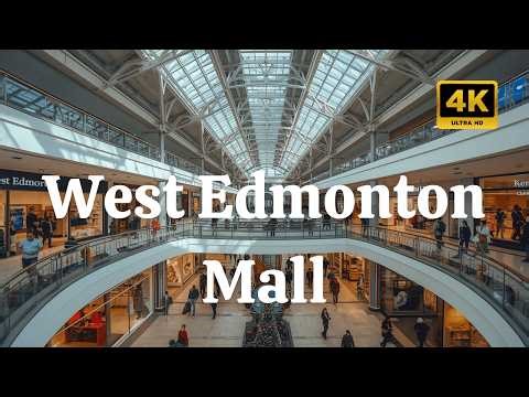 West Edmonton Mall Walking Tour 2026 | Edmonton Canada 4K