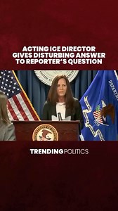 1.6M views · 14K reactions | What do you think? Acting ICE Director...