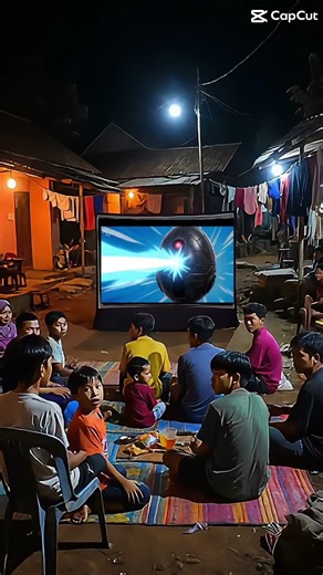 People watching us destroying the death egg robot ￼